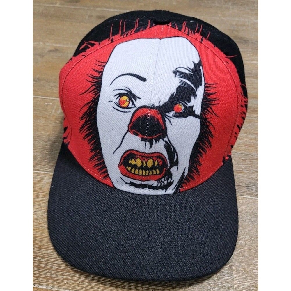 IT The Movie Hat Cap Snapback Pennywise Clown Graphic Horror Movies Steven King